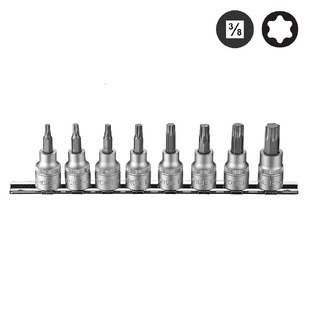 Σετ 8 Καρυδάκια Allen Torx 3/8" (T20-T55) FORCE 3086